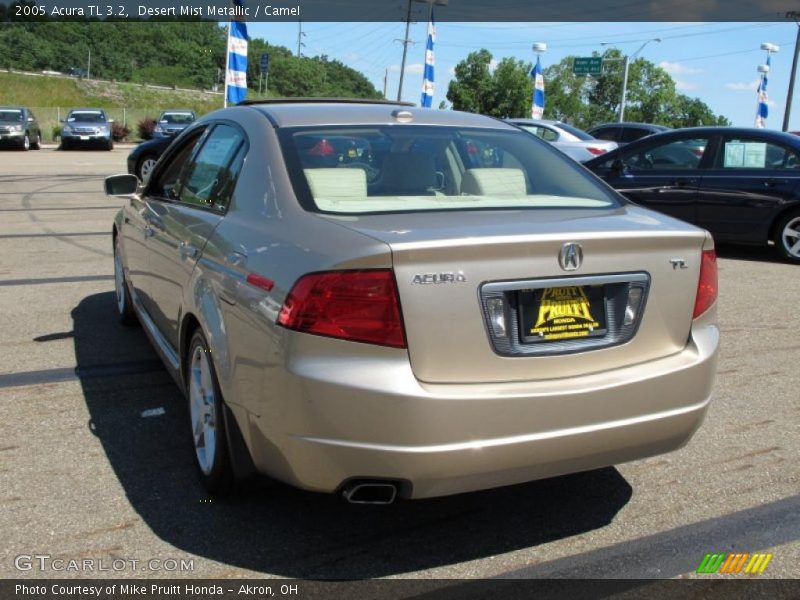 Desert Mist Metallic / Camel 2005 Acura TL 3.2