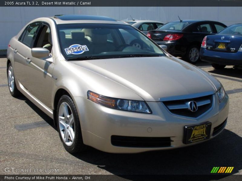 Desert Mist Metallic / Camel 2005 Acura TL 3.2