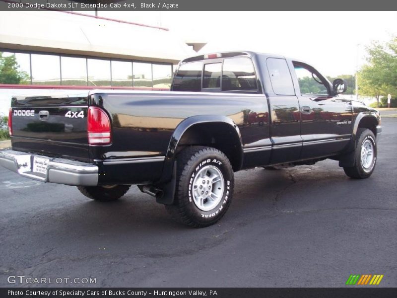 Black / Agate 2000 Dodge Dakota SLT Extended Cab 4x4