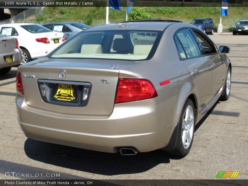 Desert Mist Metallic / Camel 2005 Acura TL 3.2