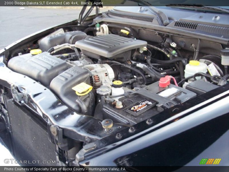 Black / Agate 2000 Dodge Dakota SLT Extended Cab 4x4