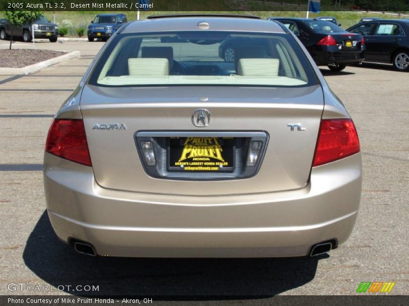 Desert Mist Metallic / Camel 2005 Acura TL 3.2