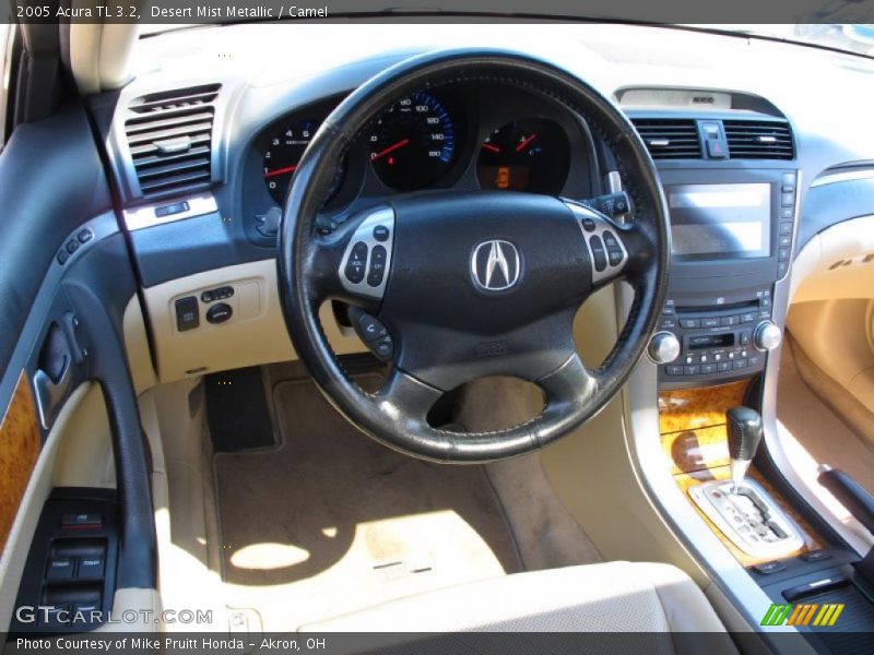 Desert Mist Metallic / Camel 2005 Acura TL 3.2