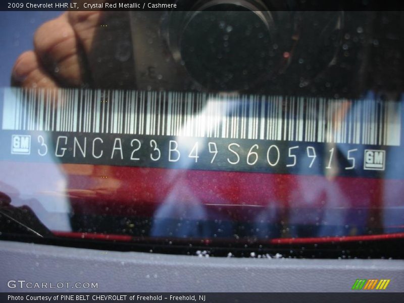 Crystal Red Metallic / Cashmere 2009 Chevrolet HHR LT