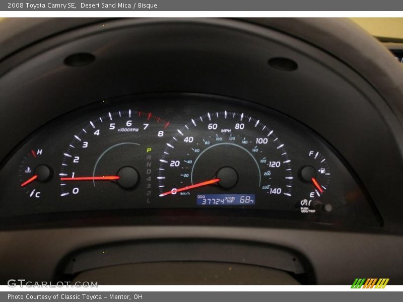Desert Sand Mica / Bisque 2008 Toyota Camry SE