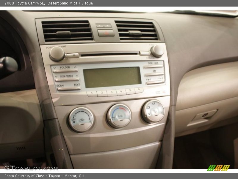 Desert Sand Mica / Bisque 2008 Toyota Camry SE