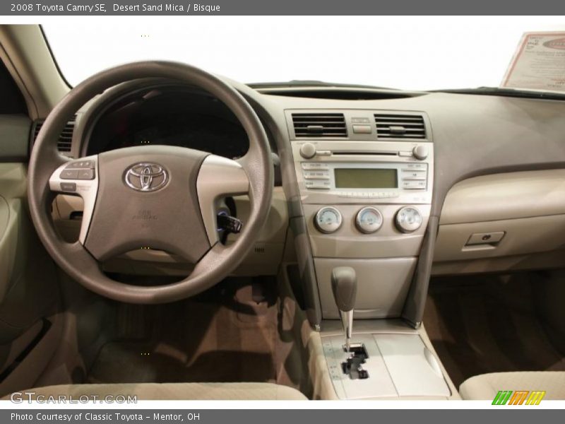 Desert Sand Mica / Bisque 2008 Toyota Camry SE