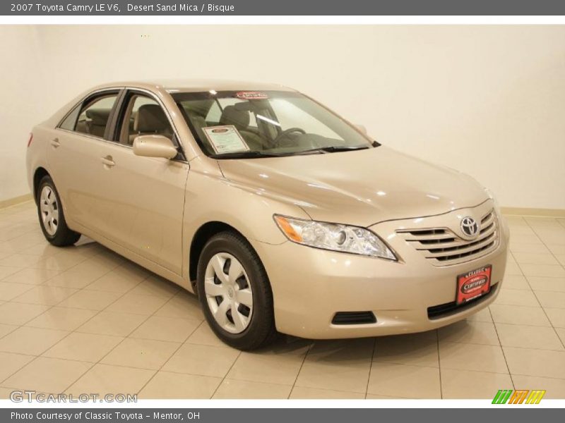 Desert Sand Mica / Bisque 2007 Toyota Camry LE V6