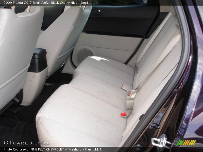 Black Cherry Mica / Sand 2009 Mazda CX-7 Sport AWD