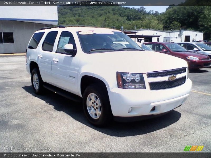 Summit White / Light Cashmere/Dark Cashmere 2010 Chevrolet Tahoe LT 4x4