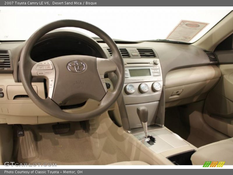 Desert Sand Mica / Bisque 2007 Toyota Camry LE V6