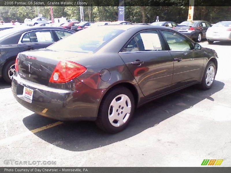 Granite Metallic / Ebony 2006 Pontiac G6 Sedan