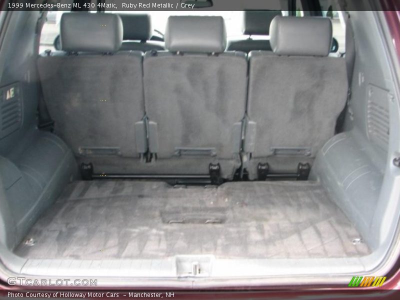 Ruby Red Metallic / Grey 1999 Mercedes-Benz ML 430 4Matic