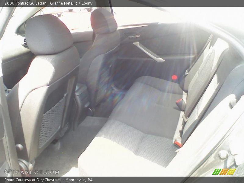 Granite Metallic / Ebony 2006 Pontiac G6 Sedan