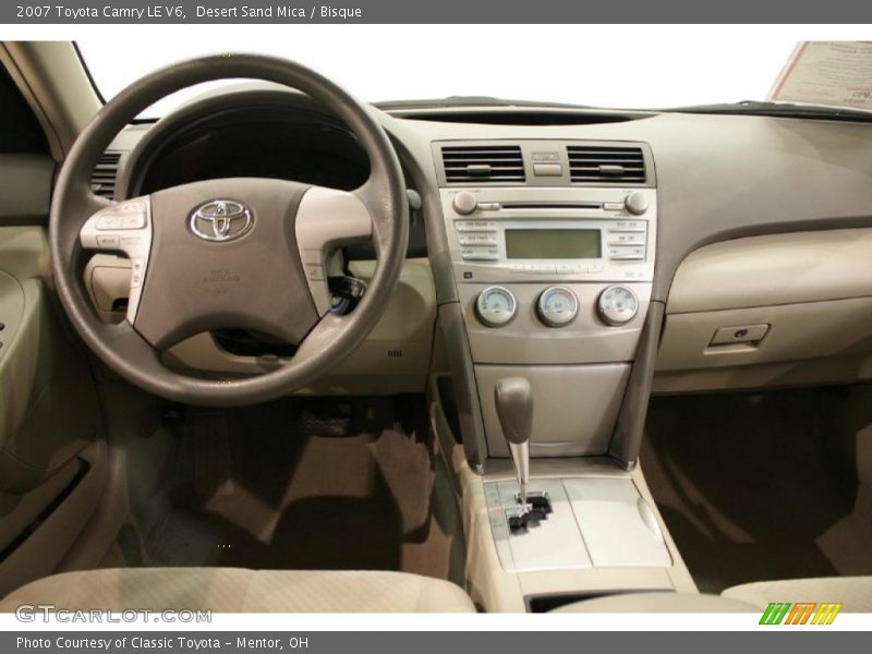 Desert Sand Mica / Bisque 2007 Toyota Camry LE V6