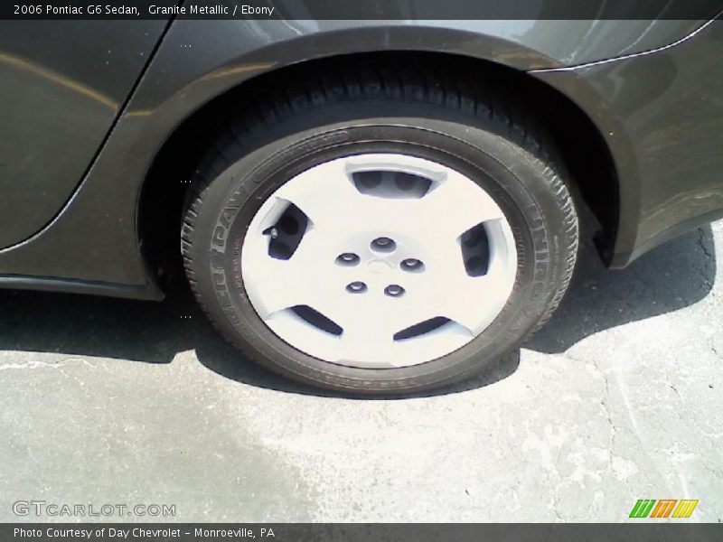 Granite Metallic / Ebony 2006 Pontiac G6 Sedan