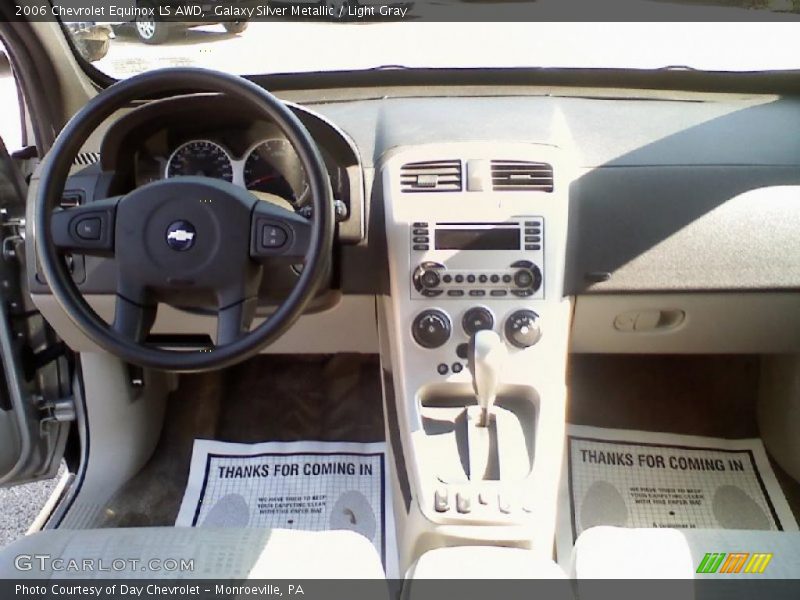 Galaxy Silver Metallic / Light Gray 2006 Chevrolet Equinox LS AWD