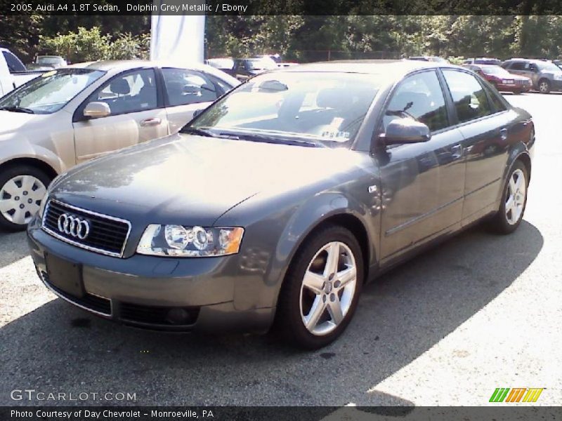 Dolphin Grey Metallic / Ebony 2005 Audi A4 1.8T Sedan