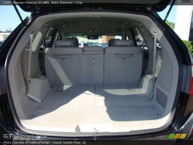 Black Diamond / Gray 2007 Hyundai Veracruz SE AWD