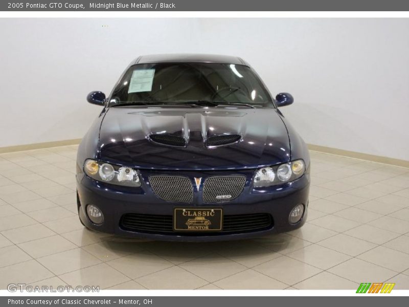 Midnight Blue Metallic / Black 2005 Pontiac GTO Coupe