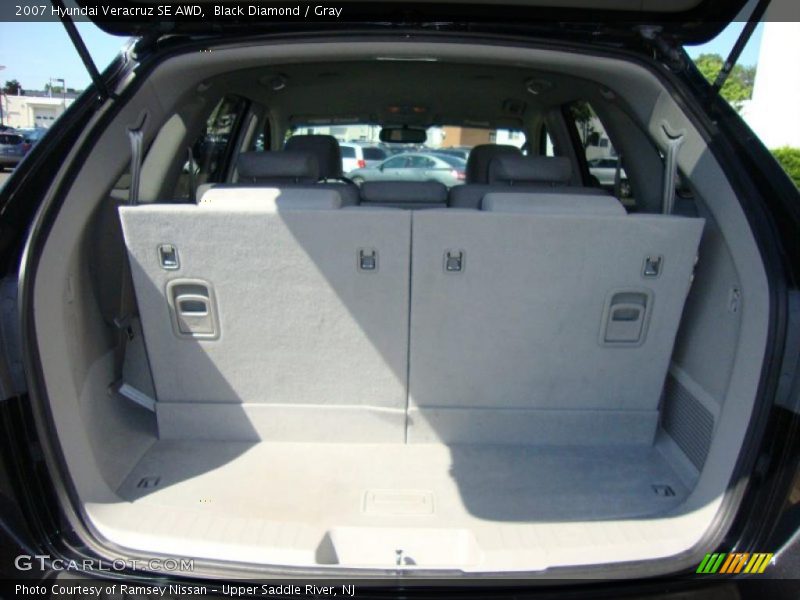 Black Diamond / Gray 2007 Hyundai Veracruz SE AWD