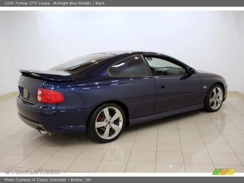 Midnight Blue Metallic / Black 2005 Pontiac GTO Coupe