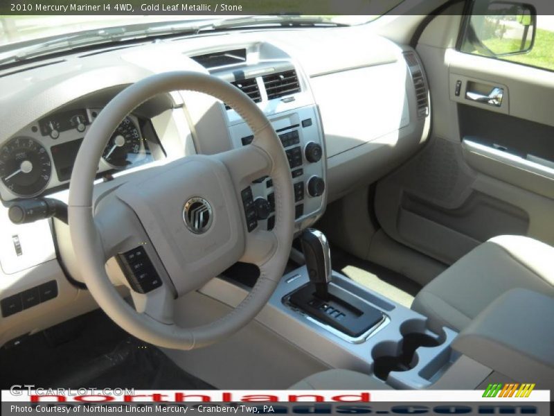 Gold Leaf Metallic / Stone 2010 Mercury Mariner I4 4WD