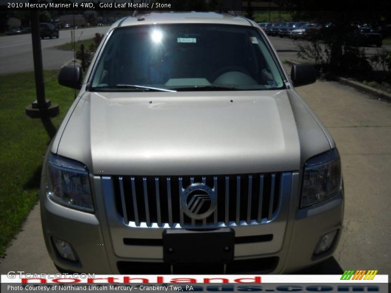 Gold Leaf Metallic / Stone 2010 Mercury Mariner I4 4WD