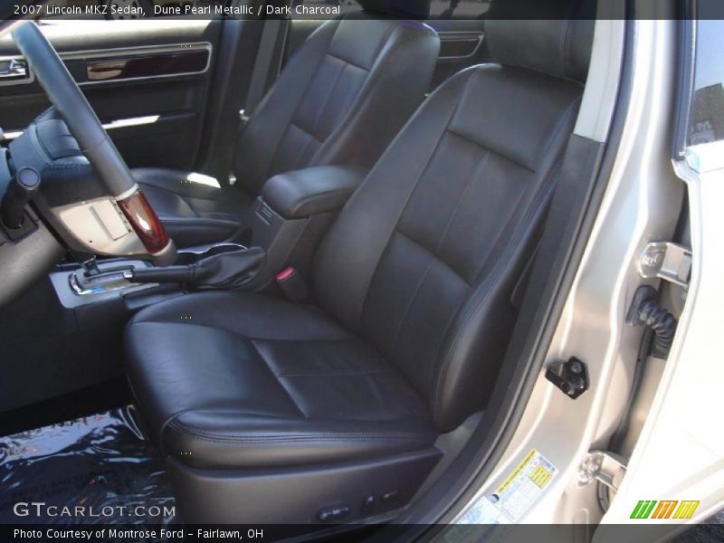 Dune Pearl Metallic / Dark Charcoal 2007 Lincoln MKZ Sedan