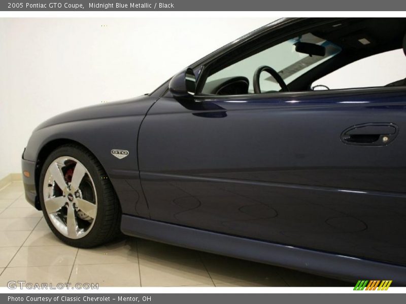 Midnight Blue Metallic / Black 2005 Pontiac GTO Coupe