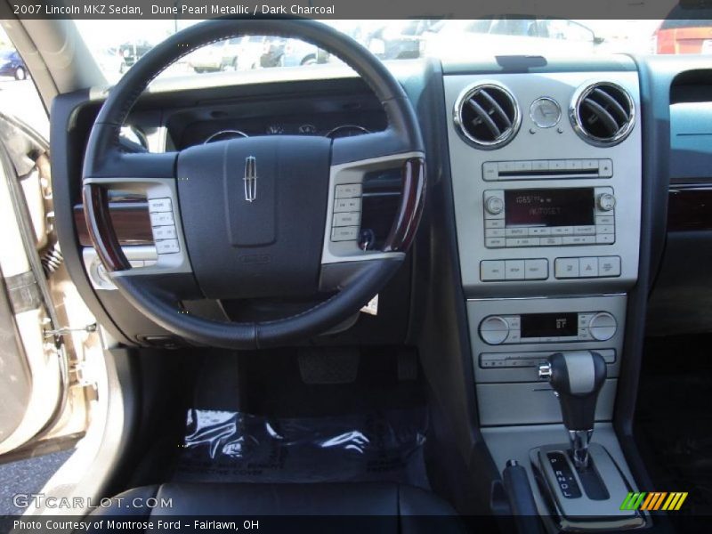 Dune Pearl Metallic / Dark Charcoal 2007 Lincoln MKZ Sedan