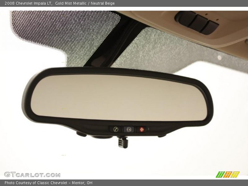 Gold Mist Metallic / Neutral Beige 2008 Chevrolet Impala LT