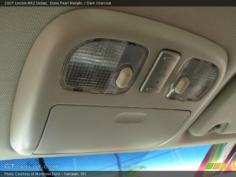 Dune Pearl Metallic / Dark Charcoal 2007 Lincoln MKZ Sedan