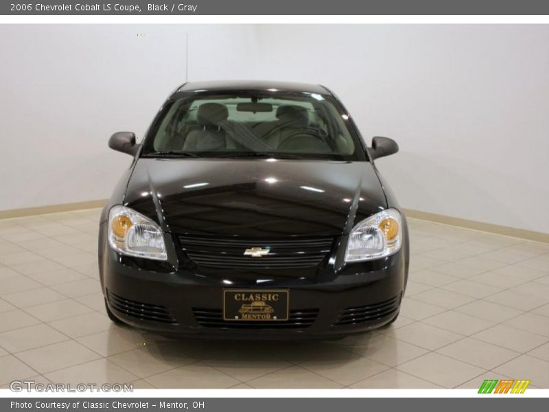 Black / Gray 2006 Chevrolet Cobalt LS Coupe