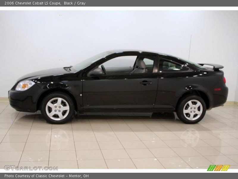 Black / Gray 2006 Chevrolet Cobalt LS Coupe