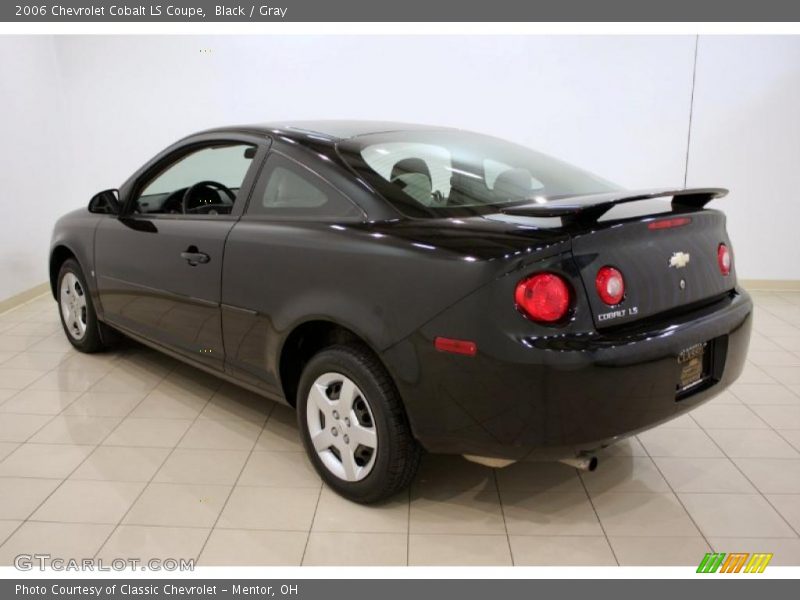 Black / Gray 2006 Chevrolet Cobalt LS Coupe