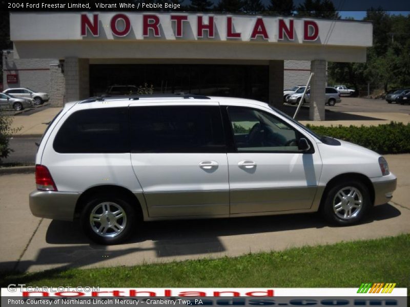 Vibrant White / Pebble Beige 2004 Ford Freestar Limited