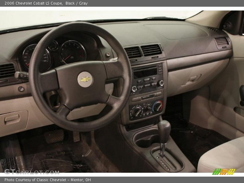 Black / Gray 2006 Chevrolet Cobalt LS Coupe