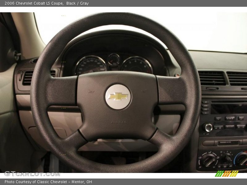 Black / Gray 2006 Chevrolet Cobalt LS Coupe