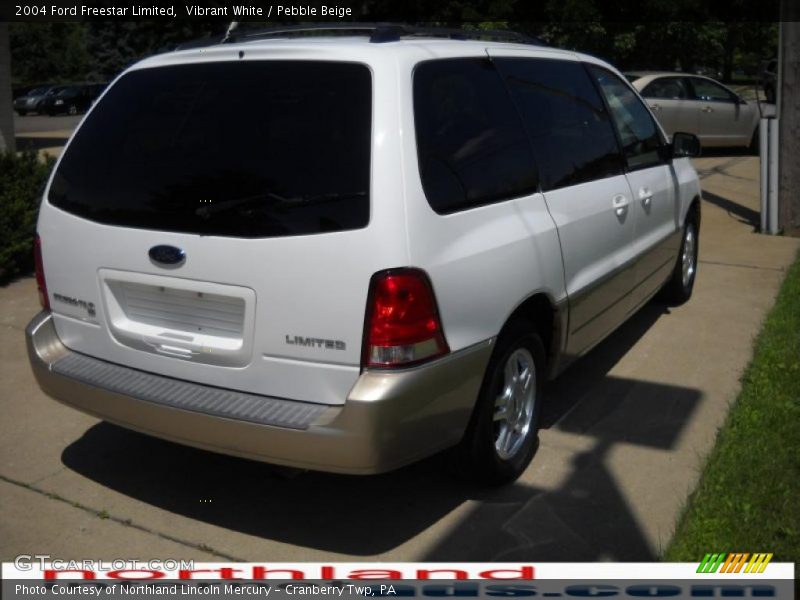 Vibrant White / Pebble Beige 2004 Ford Freestar Limited