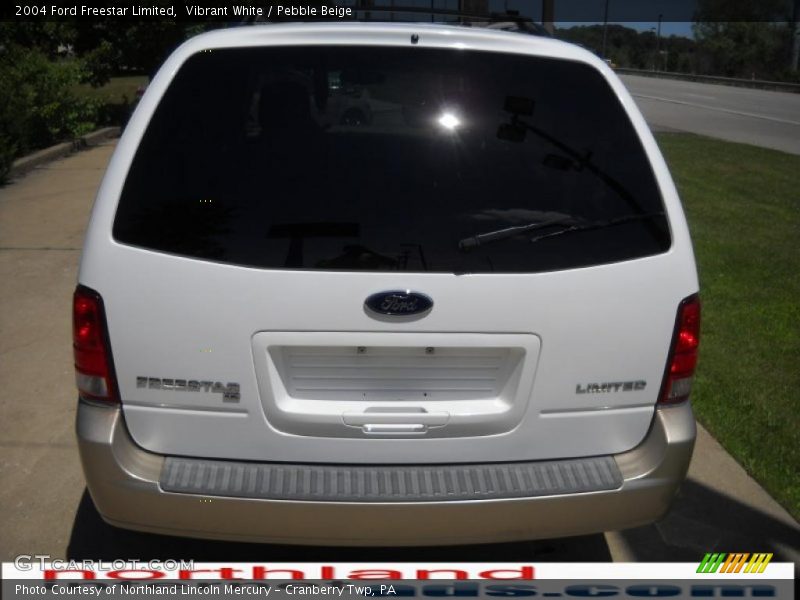 Vibrant White / Pebble Beige 2004 Ford Freestar Limited