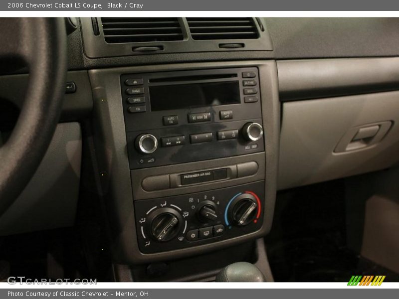 Black / Gray 2006 Chevrolet Cobalt LS Coupe