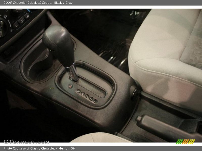 Black / Gray 2006 Chevrolet Cobalt LS Coupe