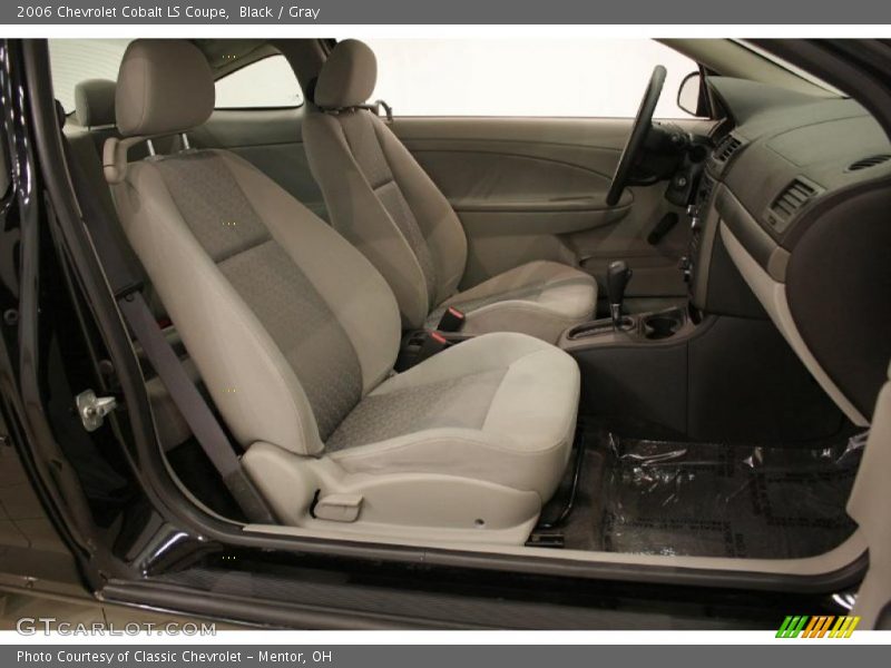 Black / Gray 2006 Chevrolet Cobalt LS Coupe