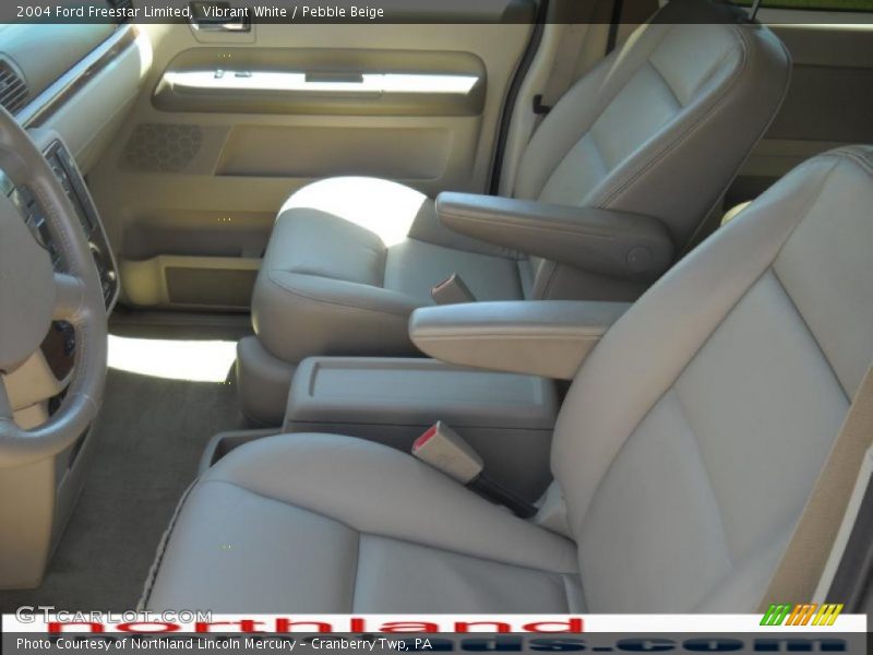 Vibrant White / Pebble Beige 2004 Ford Freestar Limited