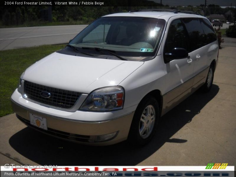 Vibrant White / Pebble Beige 2004 Ford Freestar Limited
