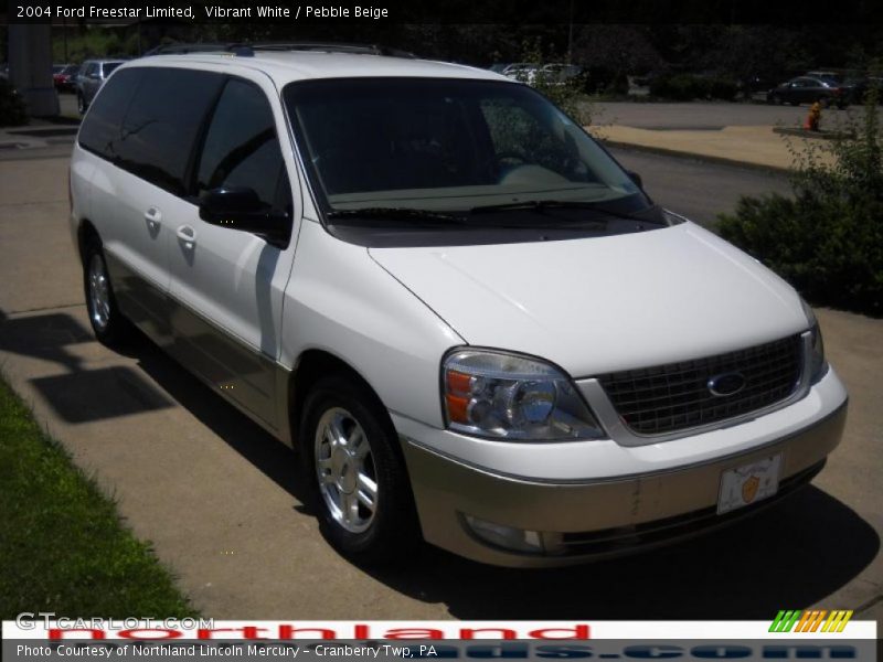 Vibrant White / Pebble Beige 2004 Ford Freestar Limited