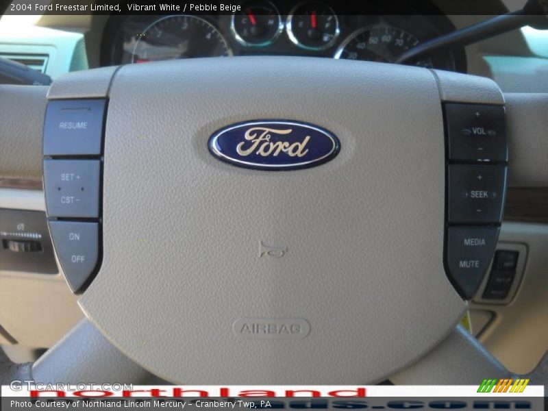 Vibrant White / Pebble Beige 2004 Ford Freestar Limited