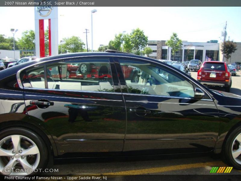 Super Black / Charcoal 2007 Nissan Altima 3.5 SE