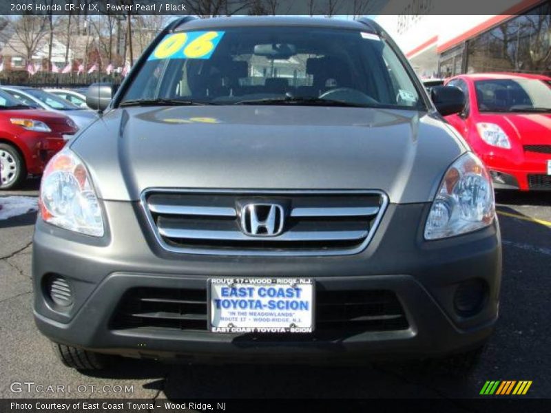 Pewter Pearl / Black 2006 Honda CR-V LX